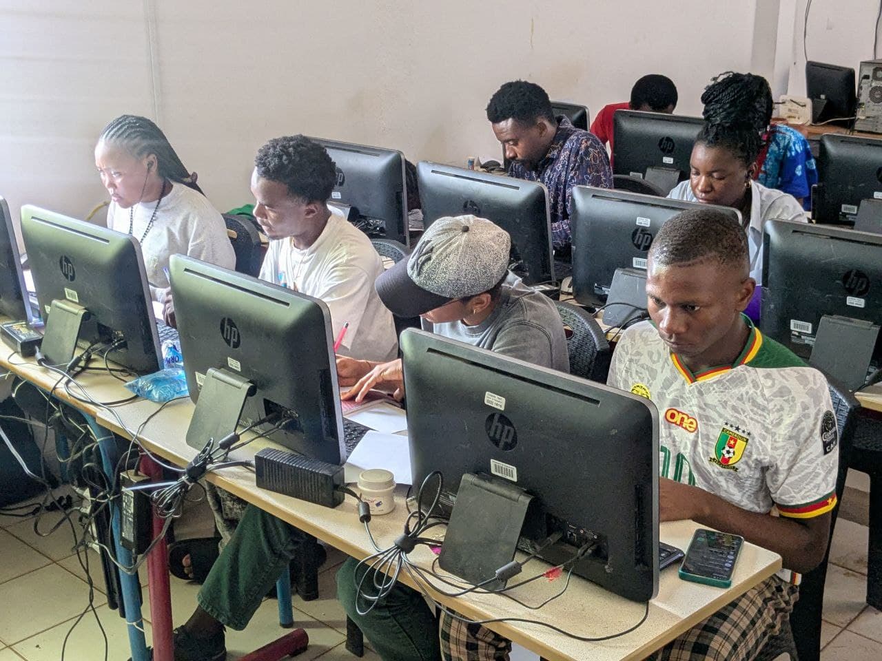 Étudiants IQAC en formation